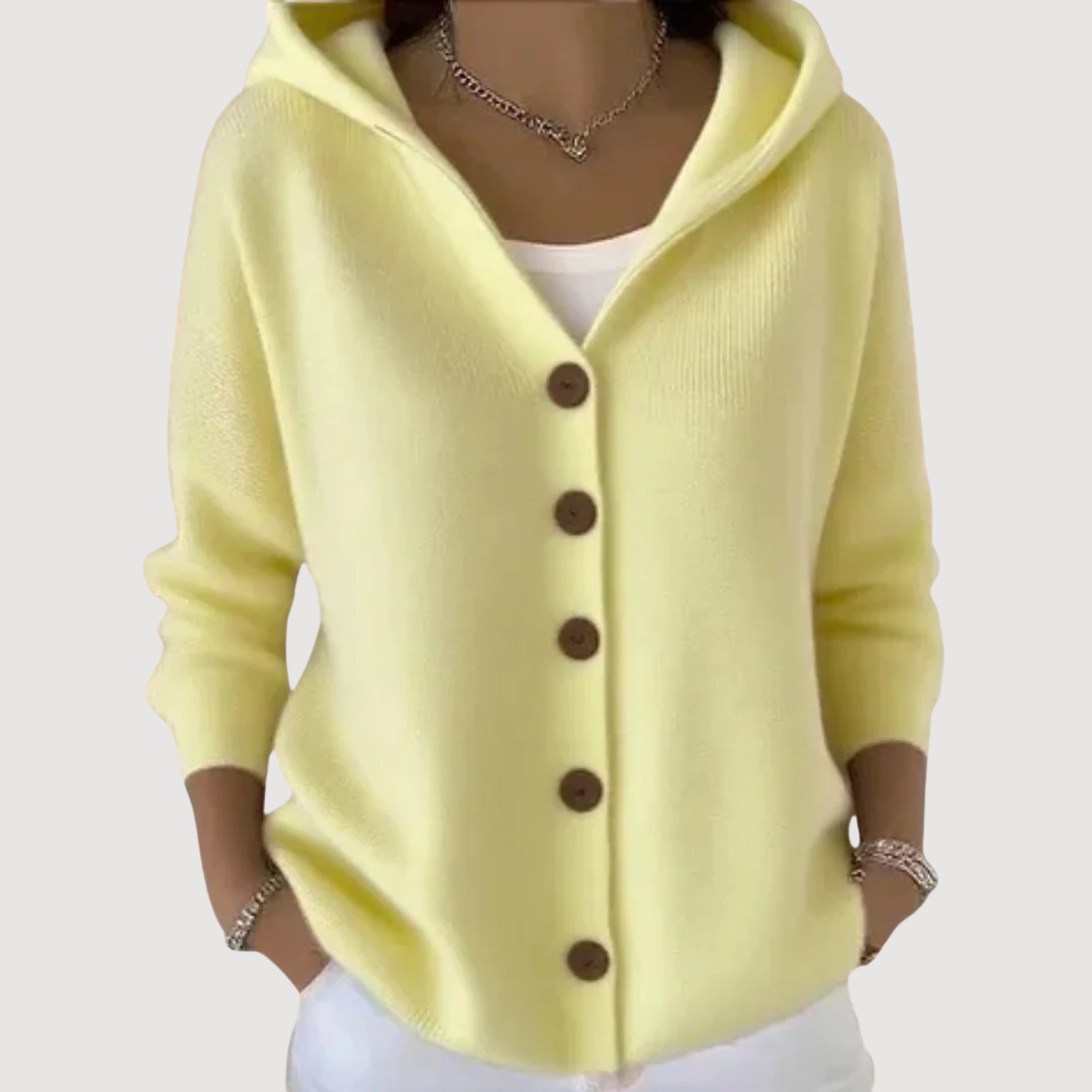 Sophia | Cute Hooded Cardigan