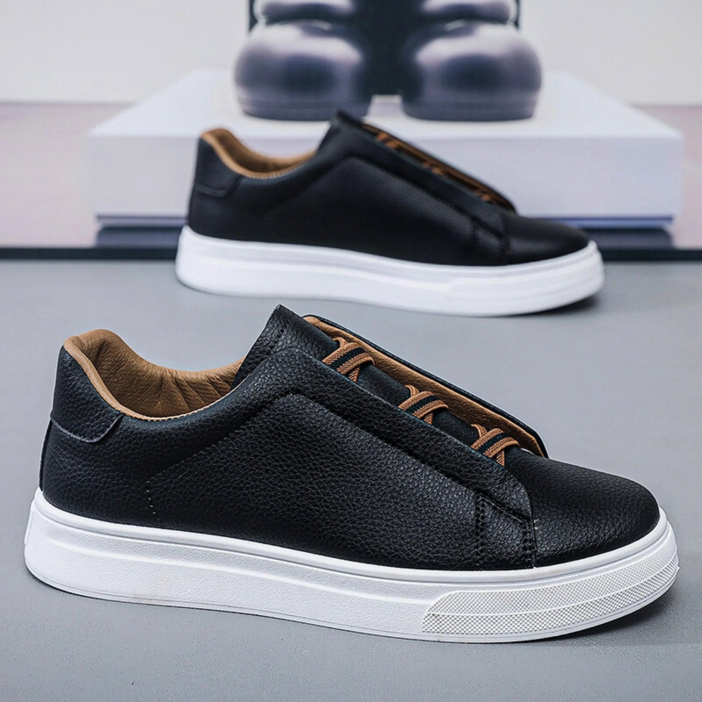 Ezra | Leather Sneakers