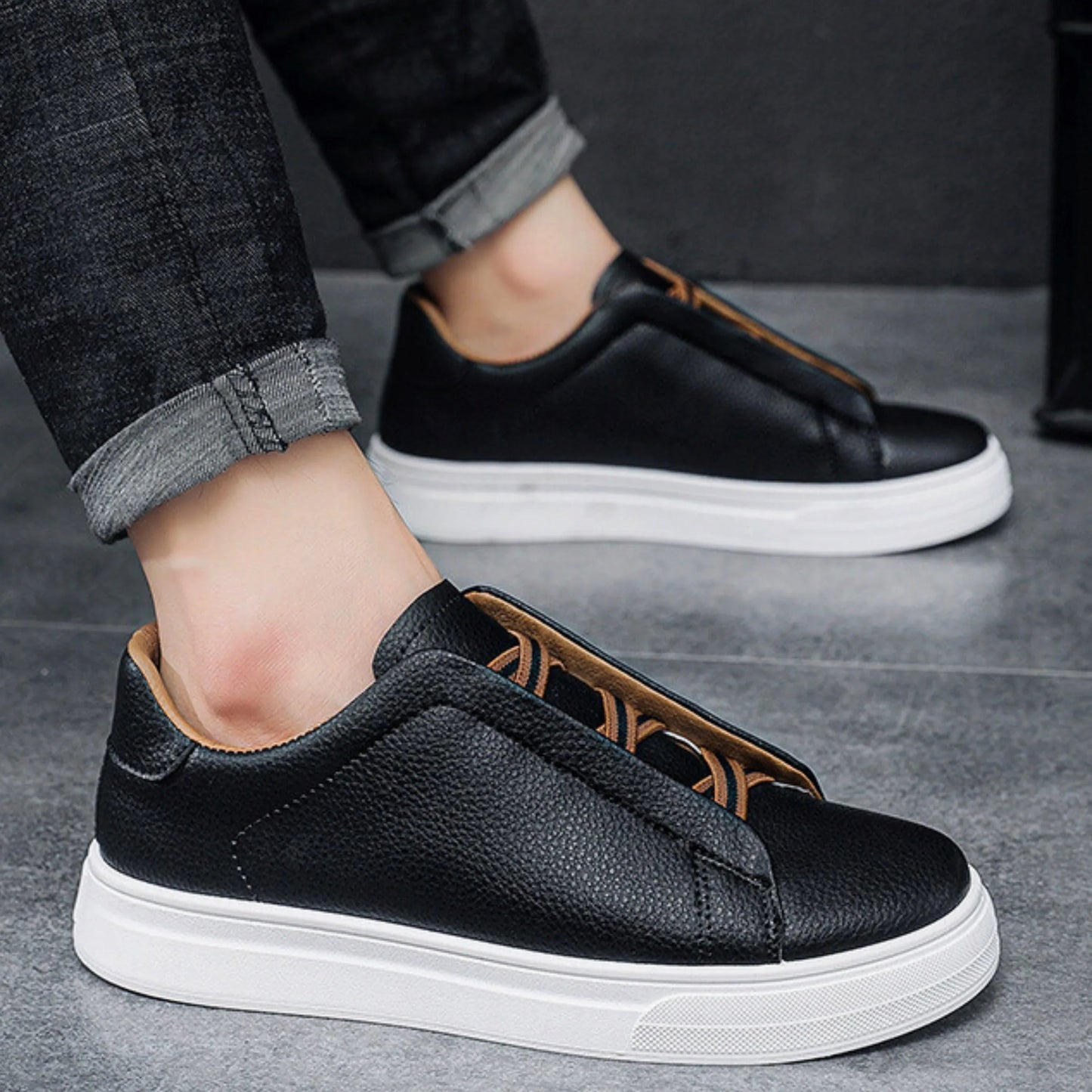 Ezra | Leather Sneakers