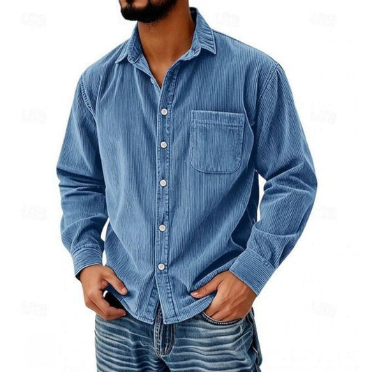 Justin |  Ribbed Corduroy Shirt