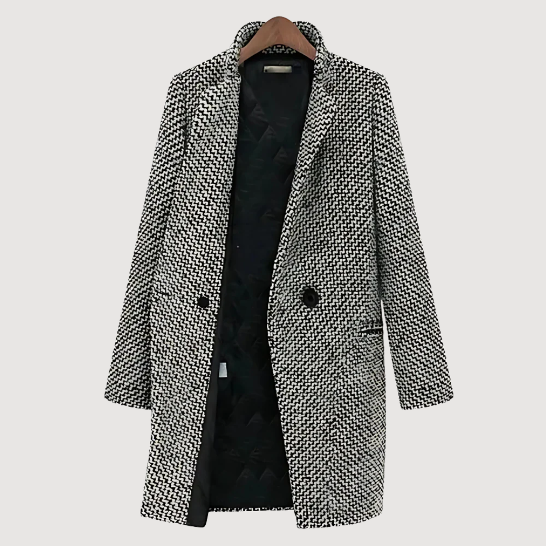 Nina | Classic Tweed Coat