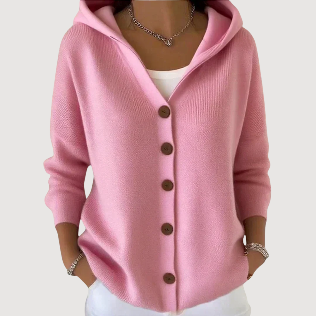Sophia | Cute Hooded Cardigan