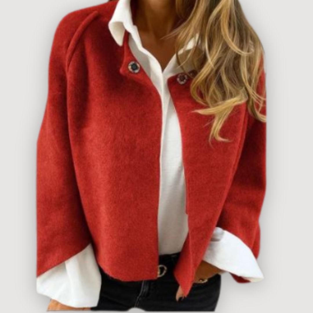 Nora | Elegant Cape Jacket