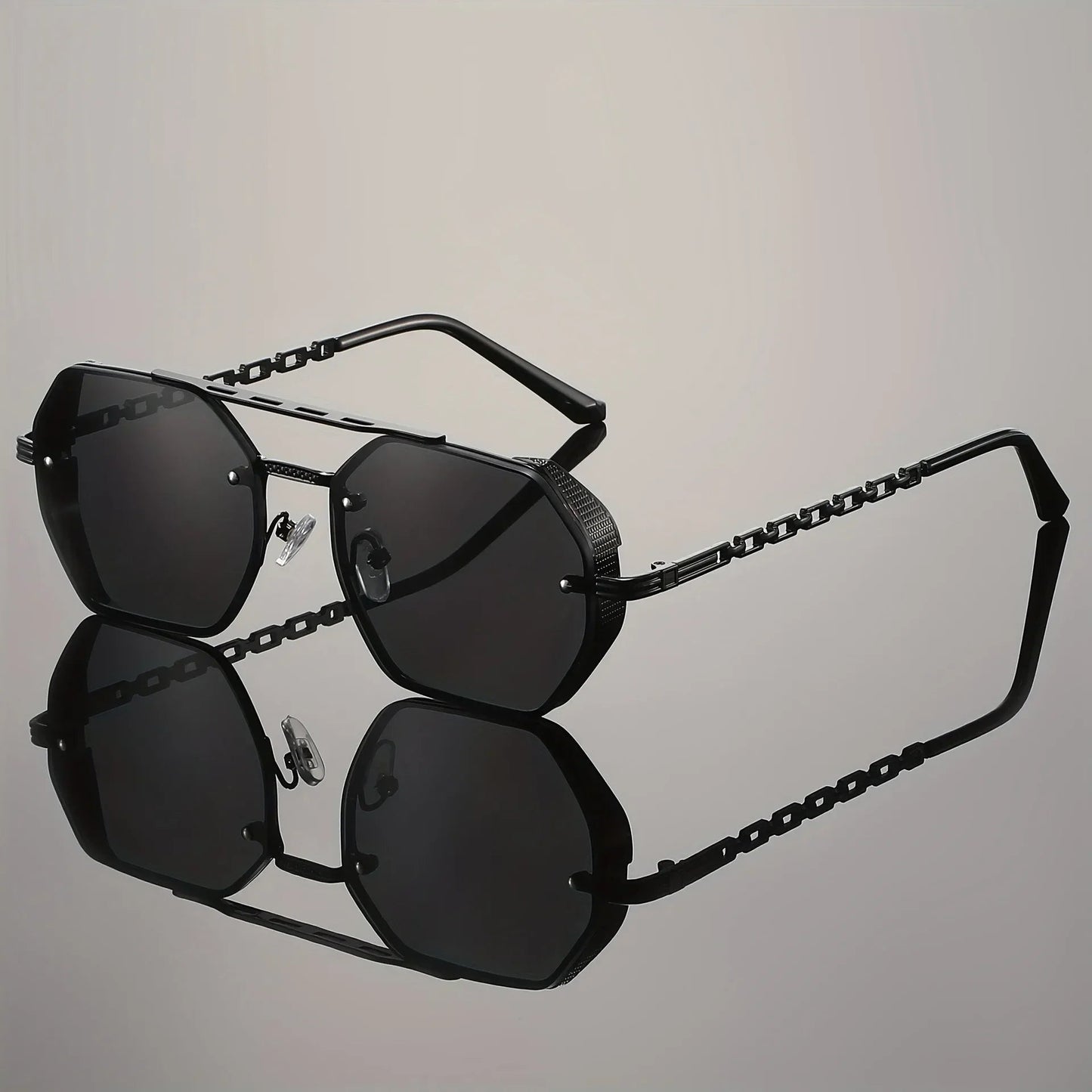 Cadenza Chain Link Sunglasses