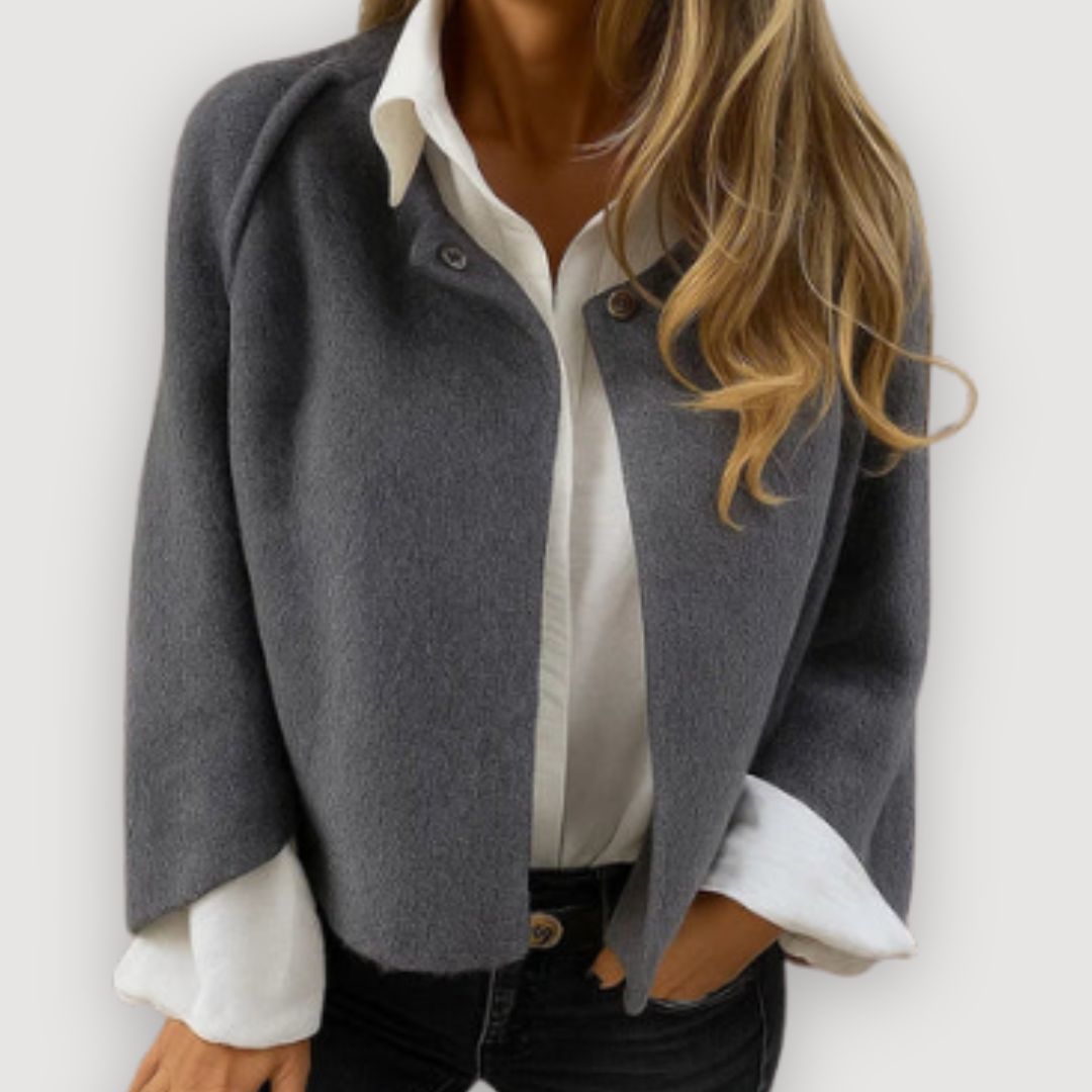 Nora | Elegant Cape Jacket