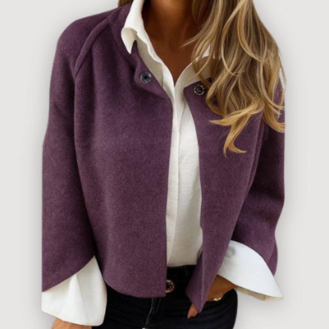 Nora | Elegant Cape Jacket