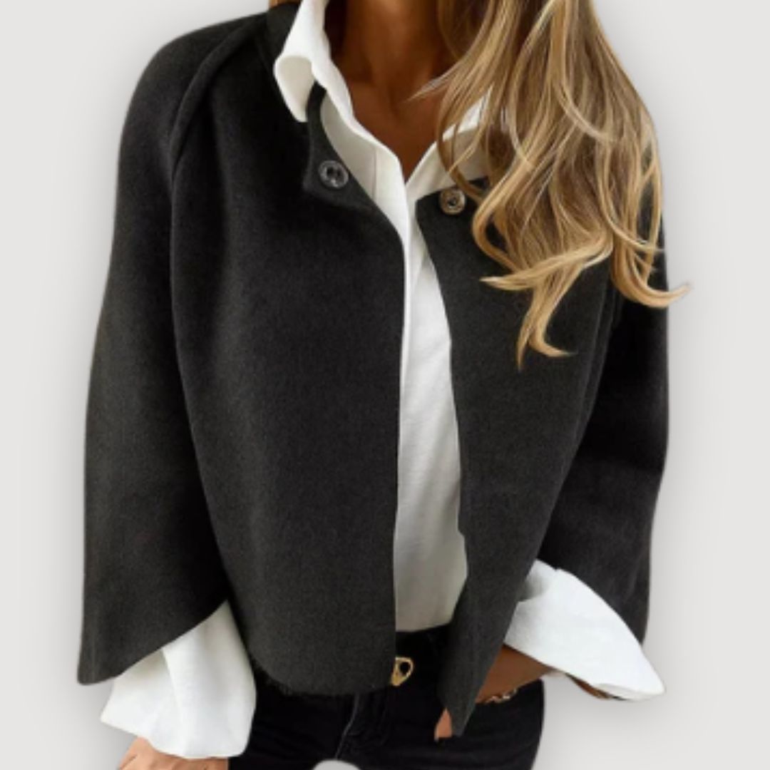 Nora | Elegant Cape Jacket