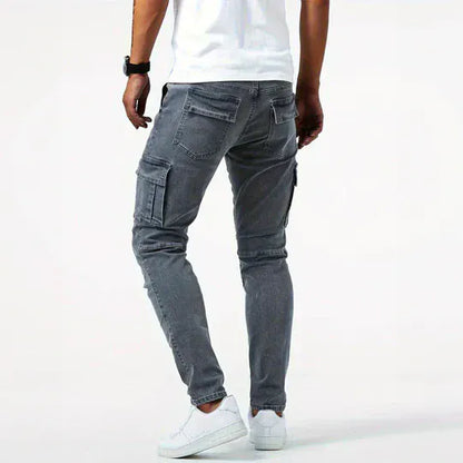 Tim | Cargo Denim Jeans
