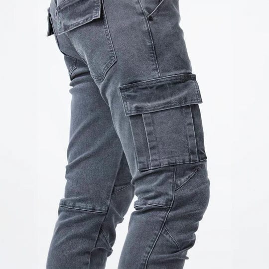 Tim | Cargo Denim Jeans