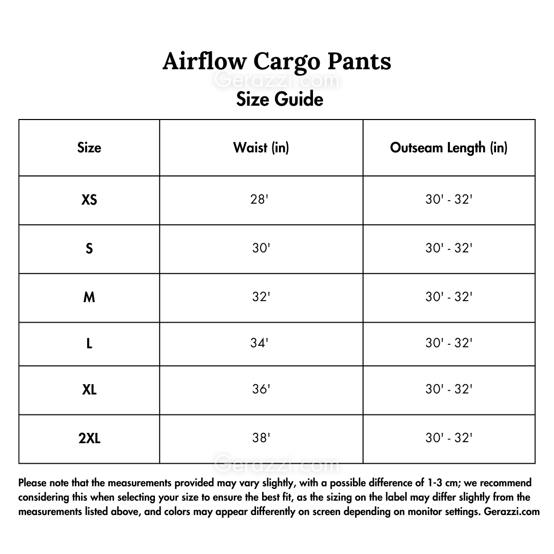 Ben | Airflow Cargo Pants