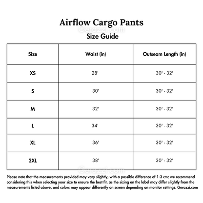 Ben | Airflow Cargo Pants