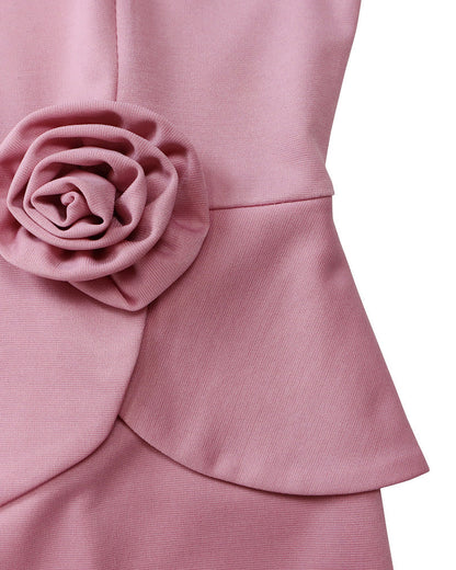 Daisy | Elegant 3D Floral Bodycon Pencil Dress