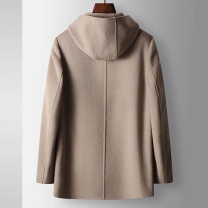 Shaun | 100% Woolen Hooded Coat