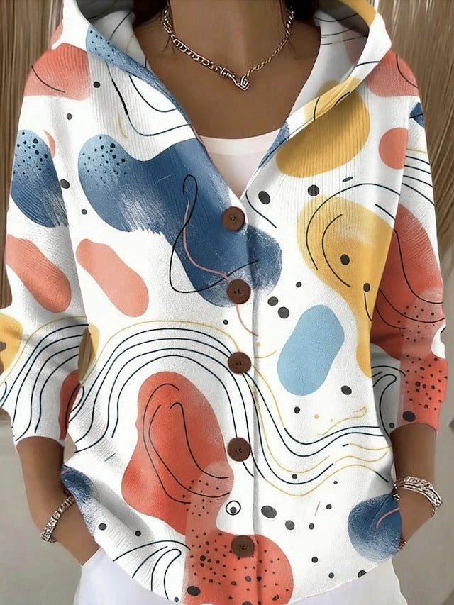 Cassidy | Warm Hooded Cardigan