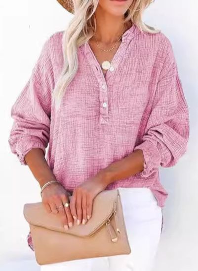 Ayla | Women Casual V-Neck Blouse