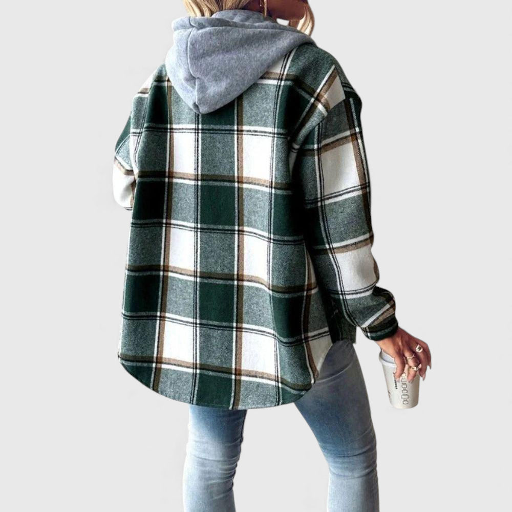 Martina | Women's Mesh Button Placket Jacket