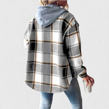 Martina | Women's Mesh Button Placket Jacket