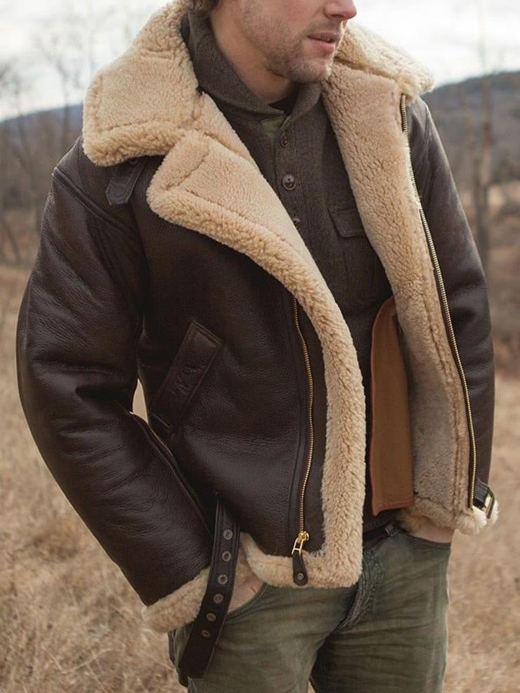 Cardiff | Aviator Sheepskin Jacket