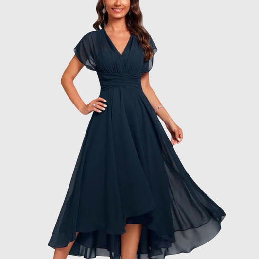 Christina | Women V-Neck A-Line Dress
