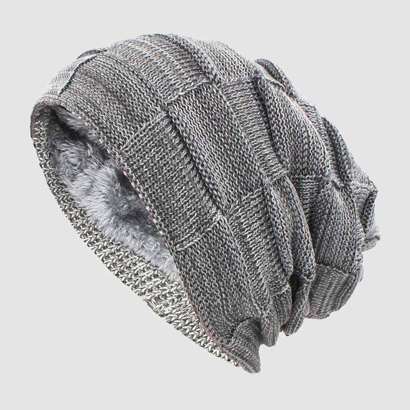 Atlas | Grid Fleece Beanie