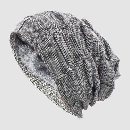 Atlas | Grid Fleece Beanie
