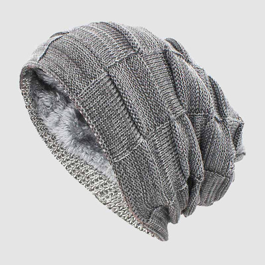 Atlas | Grid Fleece Beanie