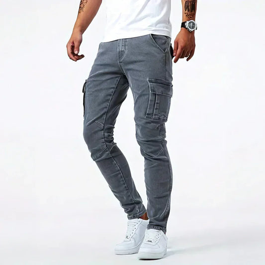 Tim | Cargo Denim Jeans