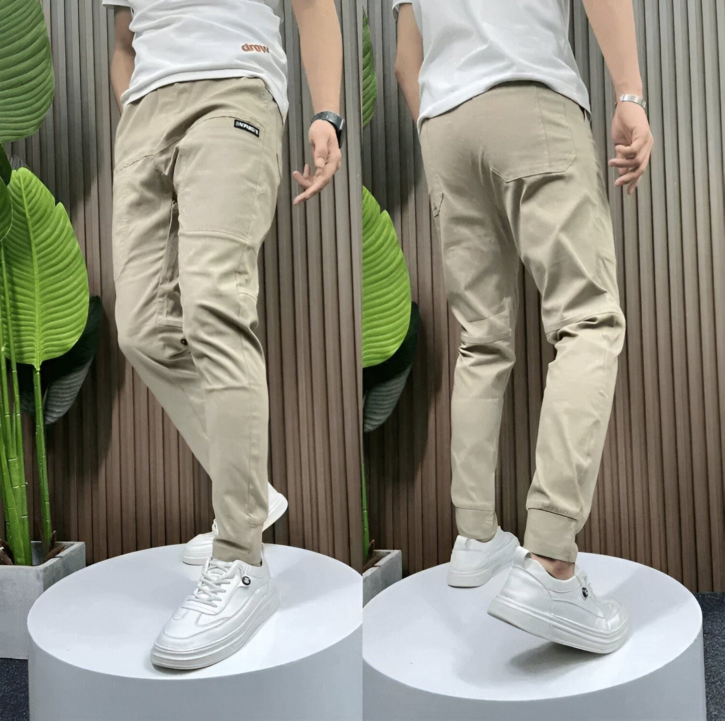 André | Stretch-Cargo Trousers